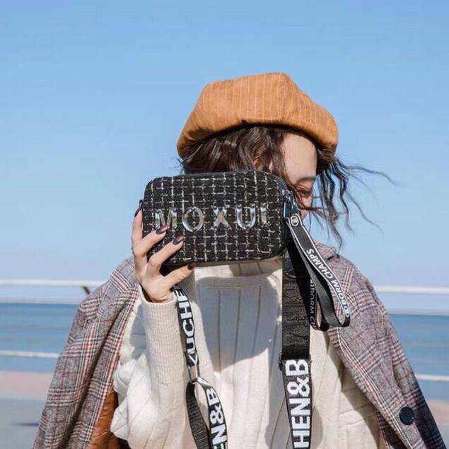 Túi đeo chéo dạ nỉ