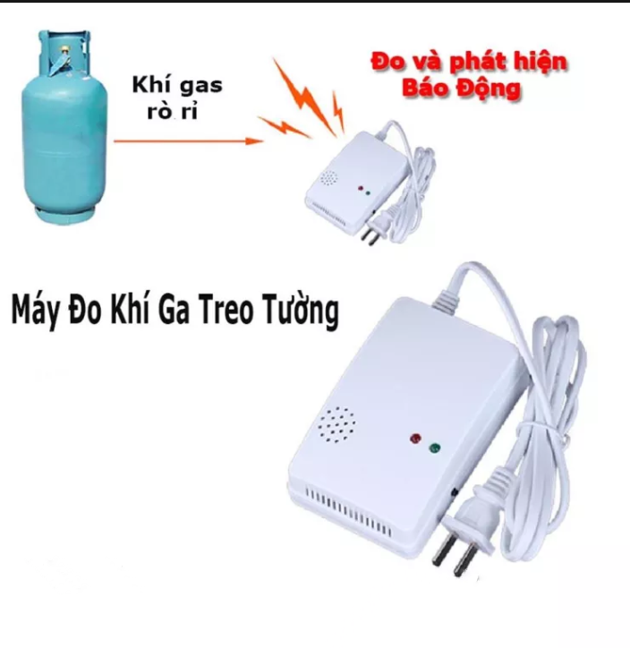 Thiết bị báo động rò rỉ GAS thiết bị an toàn cho nhà bếp tiếng kêu lớn hàng loại tốt