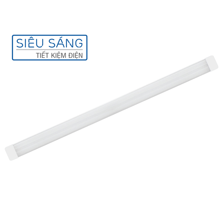 Đèn Mica LED nhôm Roman ELB9010W,B một màu ánh sáng | Chip LED Osram cao cấp, thân nhôm sơn tĩnh điện | Siêu sáng tiết kiệm điện - 120cm