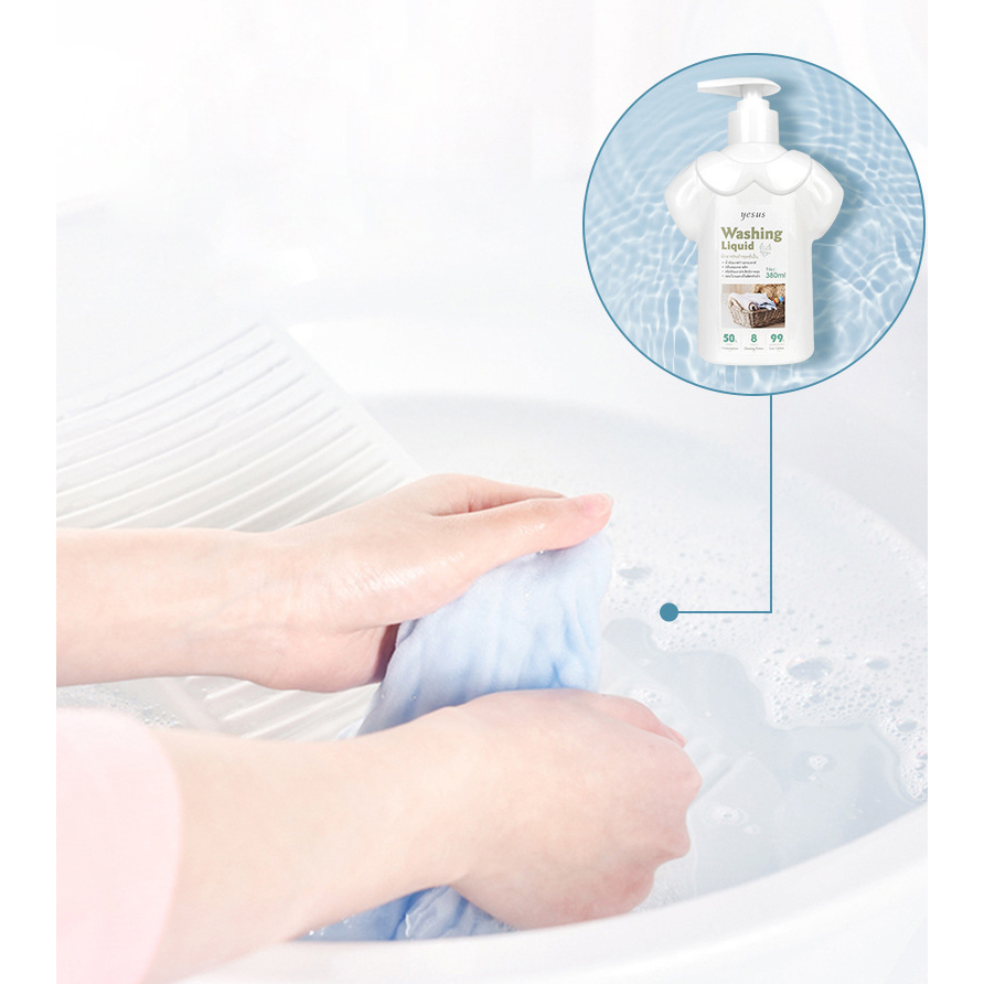 Nước giặt đồ lót dịu nhẹ khử khuẩn Yesus Washing Liquid Thái Lan 380ml