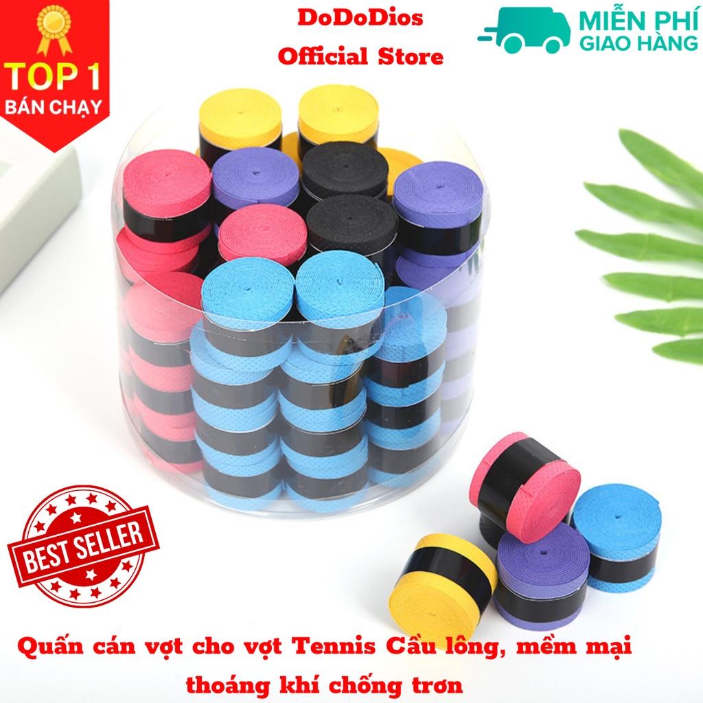 20 dây quấn cán vợt cầu lông tennis mềm mại thoáng khí chống trơn, cuốn cán cho vợt cầu lông, tennis