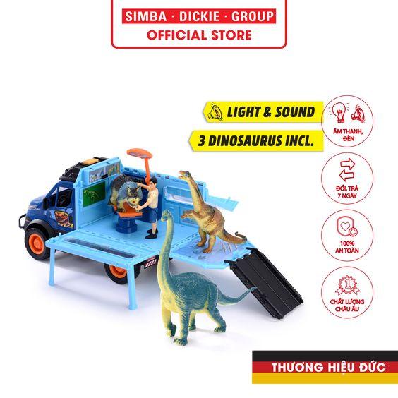 Đồ Chơi Xe Khủng Long DICKIE TOYS Dino World Lab 203837025