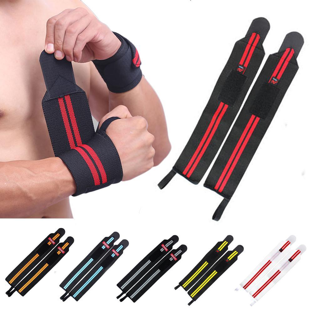 1 Băng Cổ Tay Hỗ Trợ Cho Cổ Tay Có Thể Điều Chỉnh Băng Nẹp Cho Dây Đeo Tay Thể Thao Nén Bọc Viêm Gân Giảm Đau Tập Thể Dục Color: 1 Pair White