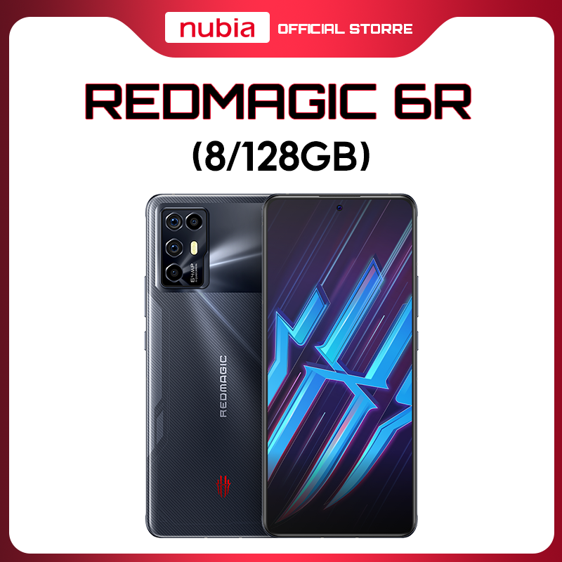 [GAMING PHONE] Điện thoại Redmagic 6R 8/128GB- Hỗ trợ Tiếng Việt | Chơi Game cực đỉnh | Snapdragon 888 5G | Màn hình AMOLED 6.67&quot; |Pin 4200 mAh | Sạc nhanh 30W - Hàng Chính Hãng