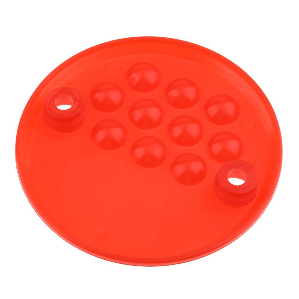 2-4pack Motorcycle Engine Crank Case Cover Guard for Kawasaki Z750 Z1000 Red