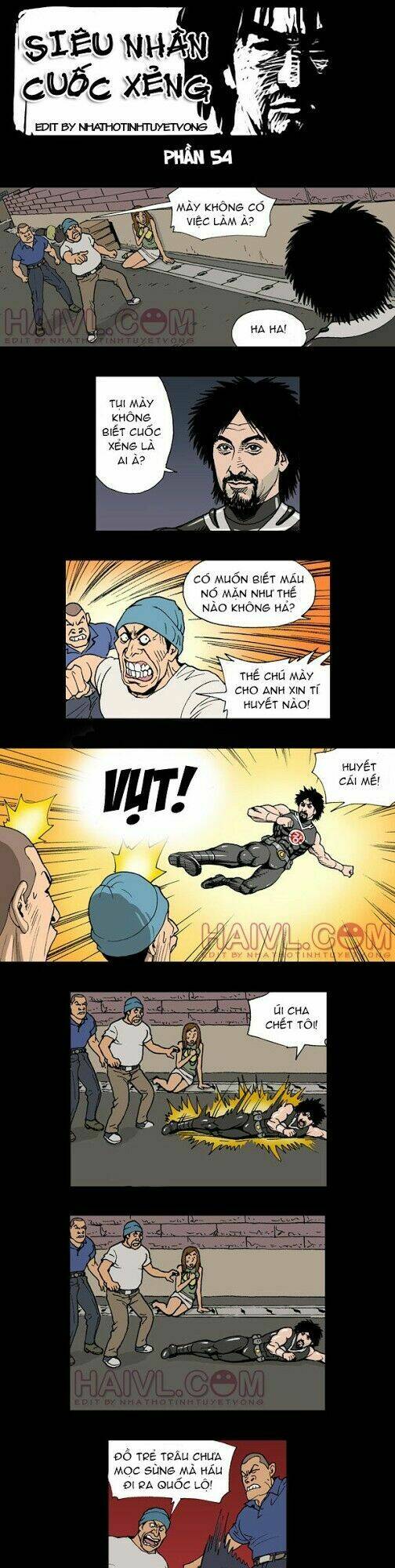 siêu nhân cuốc xẻng chapter 54 1