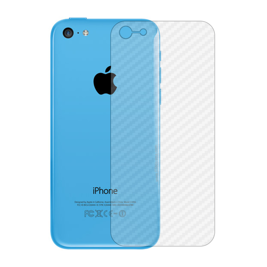 Miếng Dán Mặt Lưng Cacbon Dành Cho iPhone 5C- Handtown - Hàng Chính Hãng