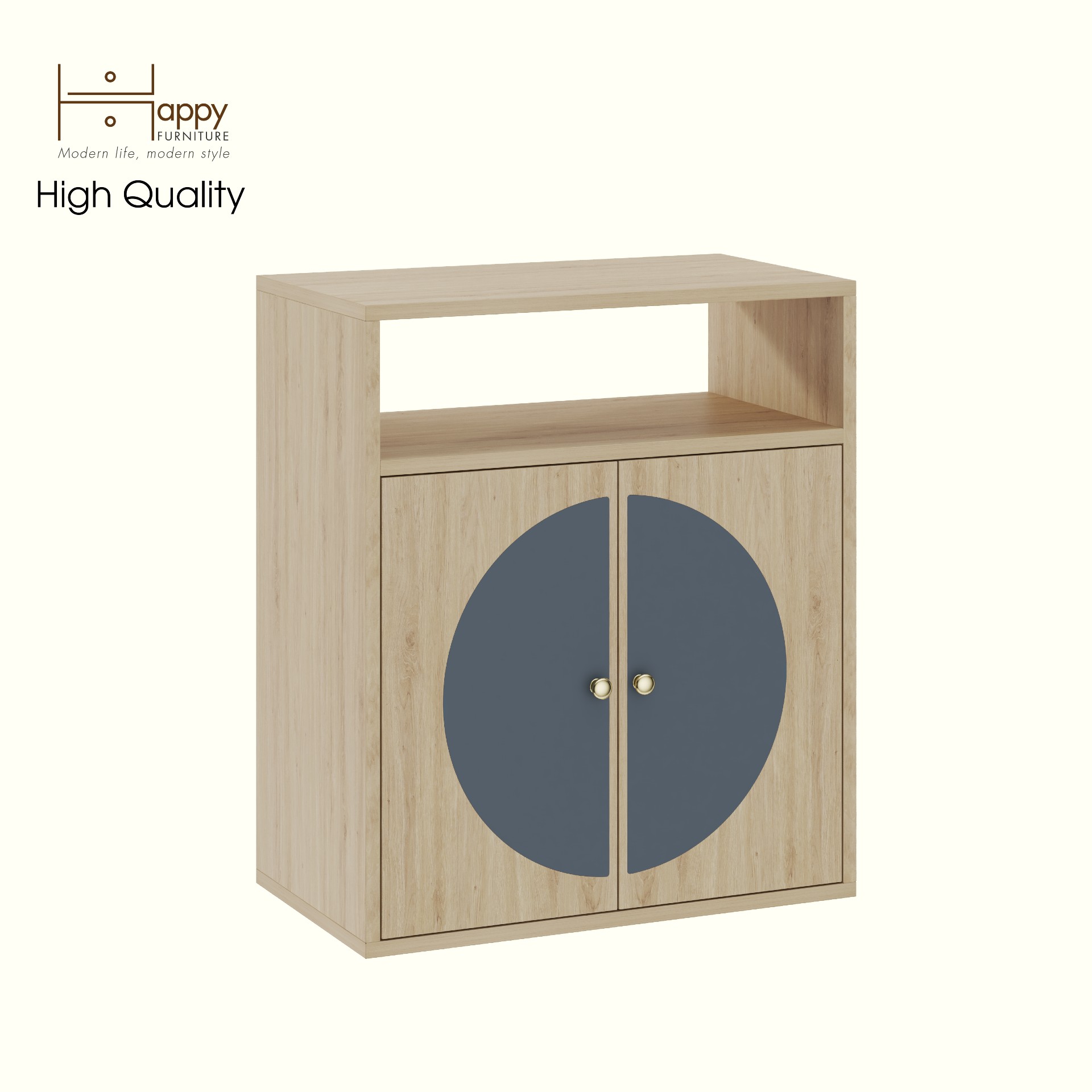 [Happy Home Furniture] BANA, Tủ lưu trữ 2 cửa mở, 60cm x 34cm x 70cm ( DxRxC), TCM_125