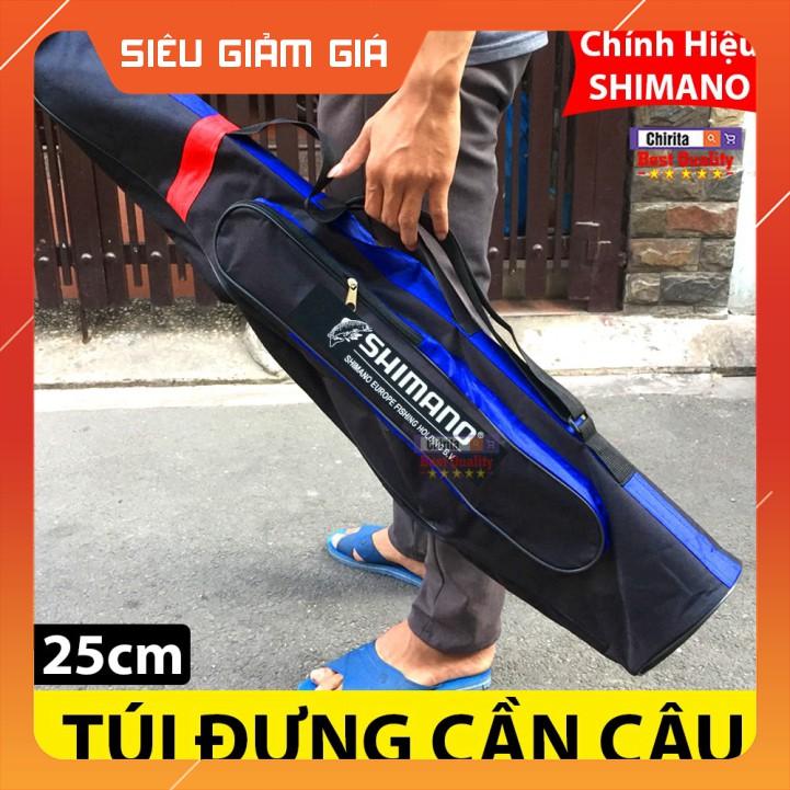 Túi Đựng Cần Câu Máy Câu Cá LOẠI TỐT SHIMANO - ĐỦ SIZE 75cm đến 165cm - ĐỒ CÂU NGỌC HẢI