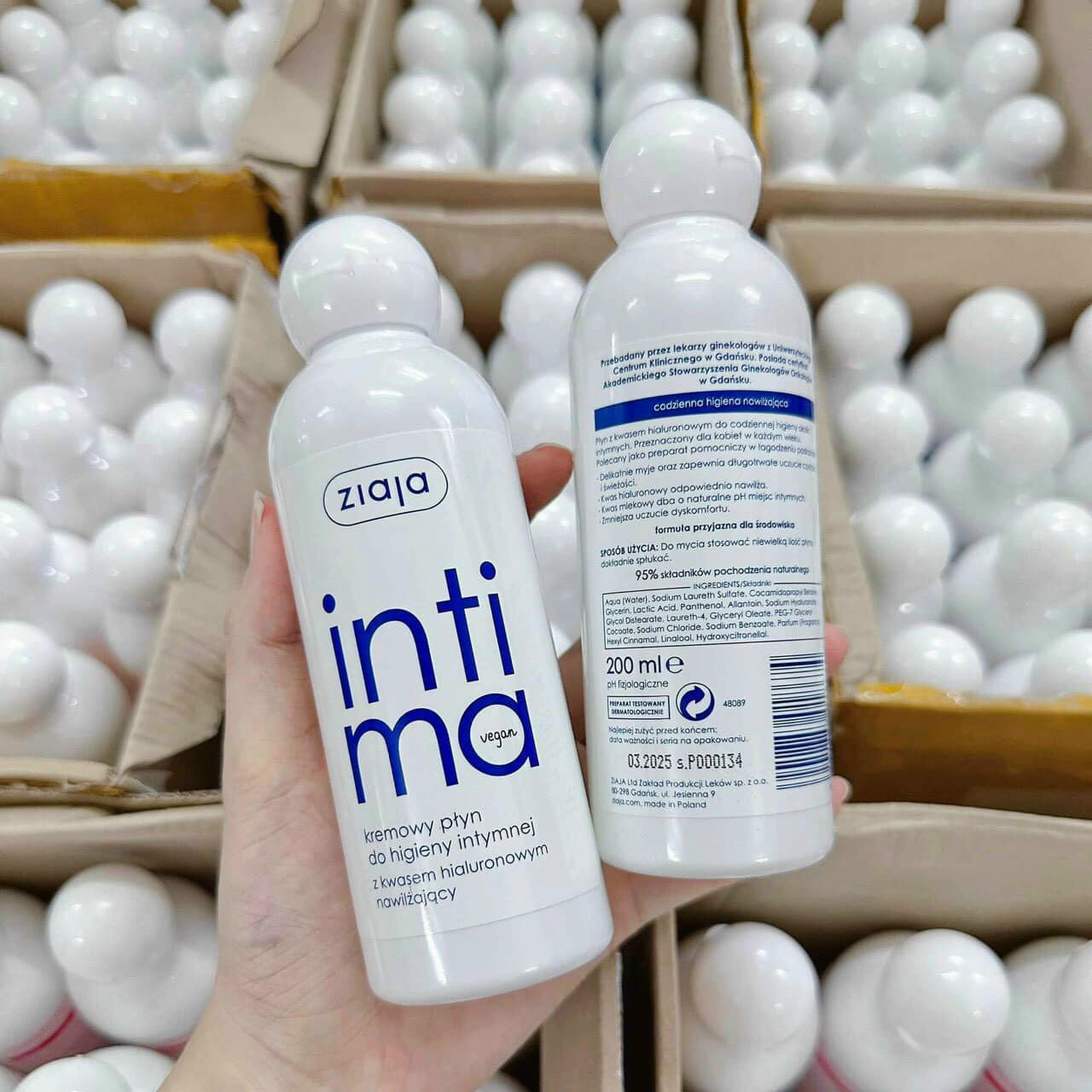 NƯỚC RỬA DDVS INTIMA CỦA BA LAN 200ML-ĐỦ MÙI ( KHÔNG XUẤT HÓA ĐƠN ĐỎ )