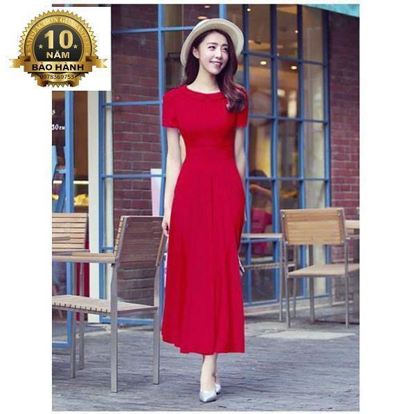 SALE - Đầm maxi voan cổ sen Misa Fashion MS289