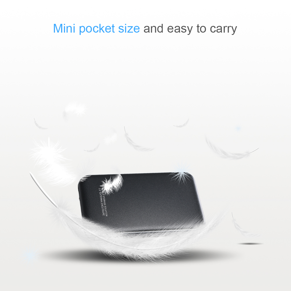 Hộp Đựng Ngoài Bộ Chuyển Đổi 2,5 Inch USB2.0 Sang SATA HDD