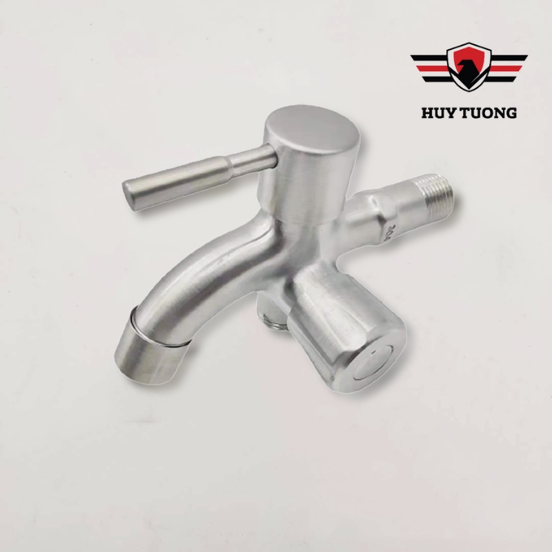 Củ sen lạnh Inox SUS304 cao cấp chống gỉ, vòi củ sen lạnh sáng bóng sang trọng - Huy Tưởng