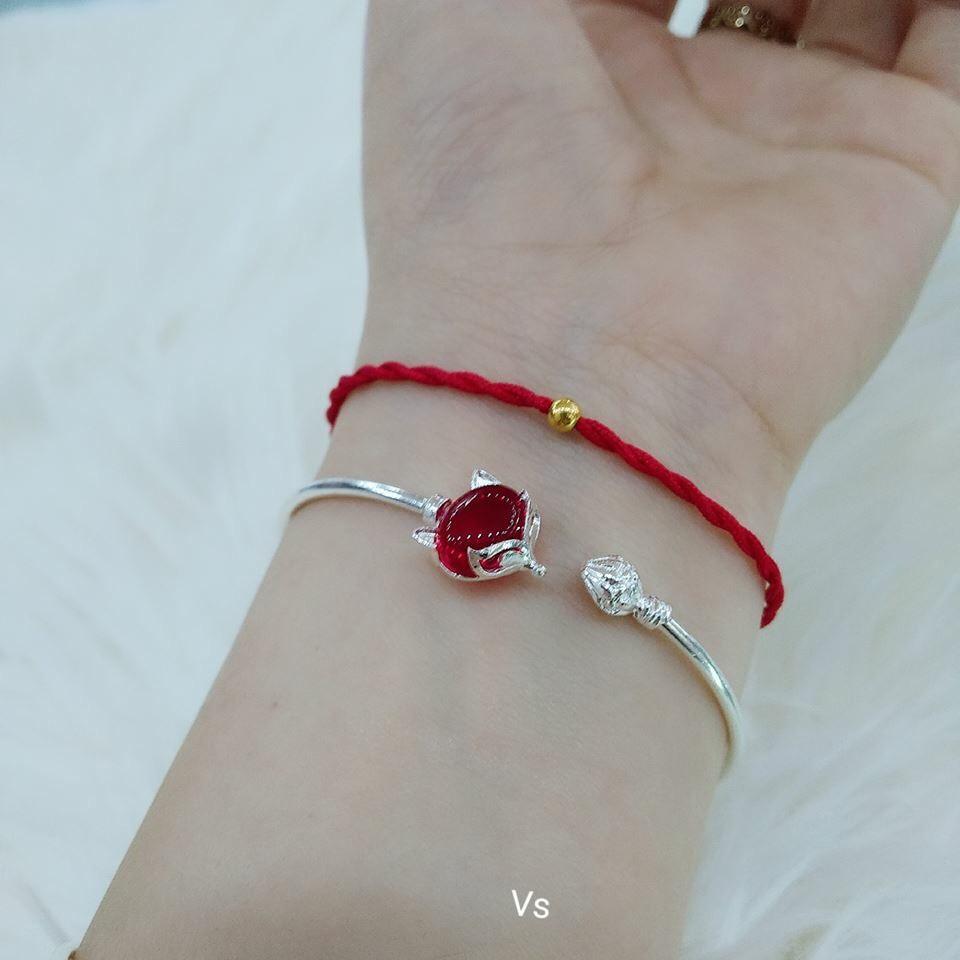 Lắc cứng đầu hồ ly đủ màu theo mệnh -