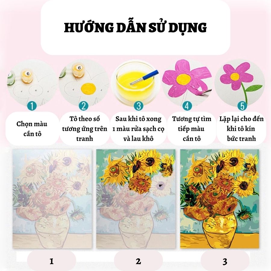 Tranh Tô Màu Theo Số Toy Story Và Gấu Dâu - Tranh Số Hóa Tự Tô Có Khung 30x30cm Có Sẵn Khung Và Dụng Cụ