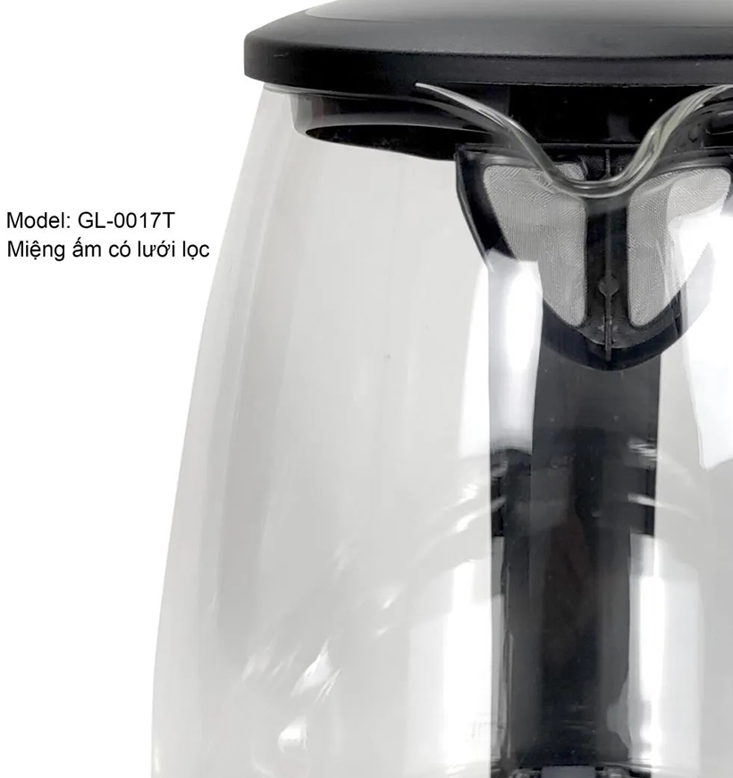 Ấm đun siêu tốc 1.7 lít Gali GL-0017T - Hàng chính hãng