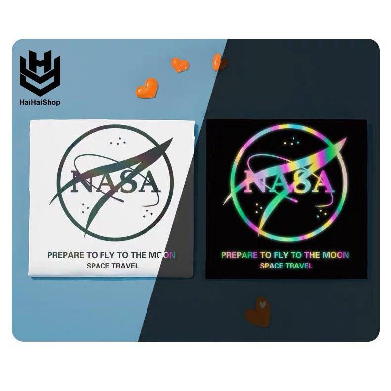 Áo Thun Phản Quang NASA Cotton 75% Form Rộng Unisex Nam Nữ Rẻ Đẹp KIS OFFICIAL