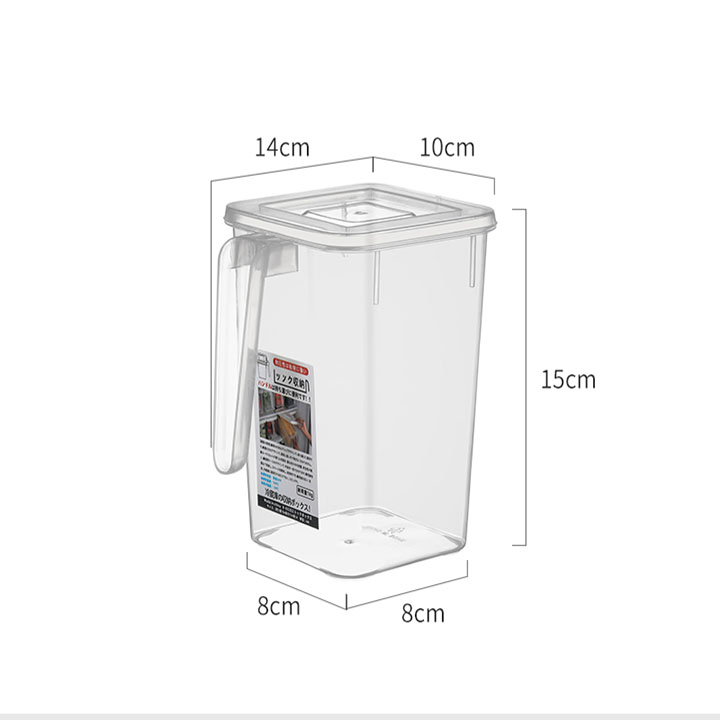 Hộp Nhựa Đựng Thực Phẩm, Hộp Bảo Quản Thực Phẩm Tủ Lạnh Có Tay Cầm Tiện Lợi