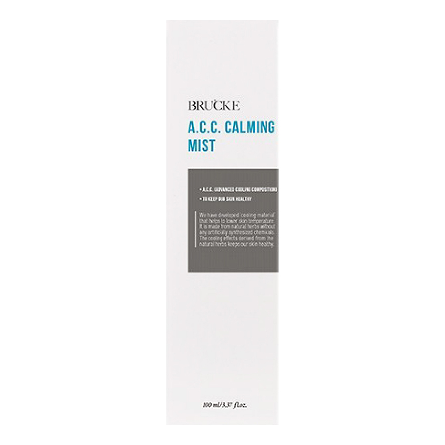 Xịt Khoáng Làm Giảm Nhiệt Độ Da A.C.C CALMING MIST Brucke (100ml)