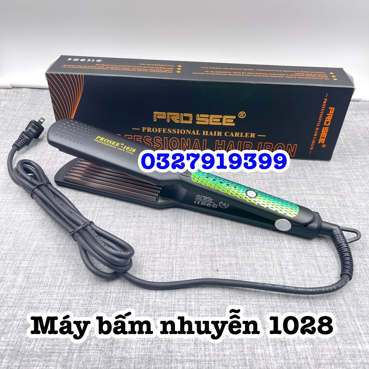 Máy bấm tóc sóng nhuyễn 8 răng cao cấp PROSEE 1028