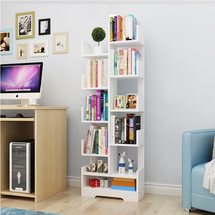 Kệ sách hình cây cao cấp, kệ sách hình cây 11 tầng, 9 tầng