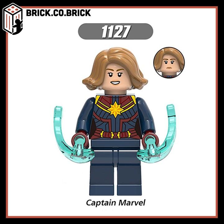 Mô Hình Nhân vật Super Hero Đồ Chơi Lắp Ráp Minifig Siêu Anh Hùng Stan Lee Korg Nova Captain Pepper X0240 - X-1132