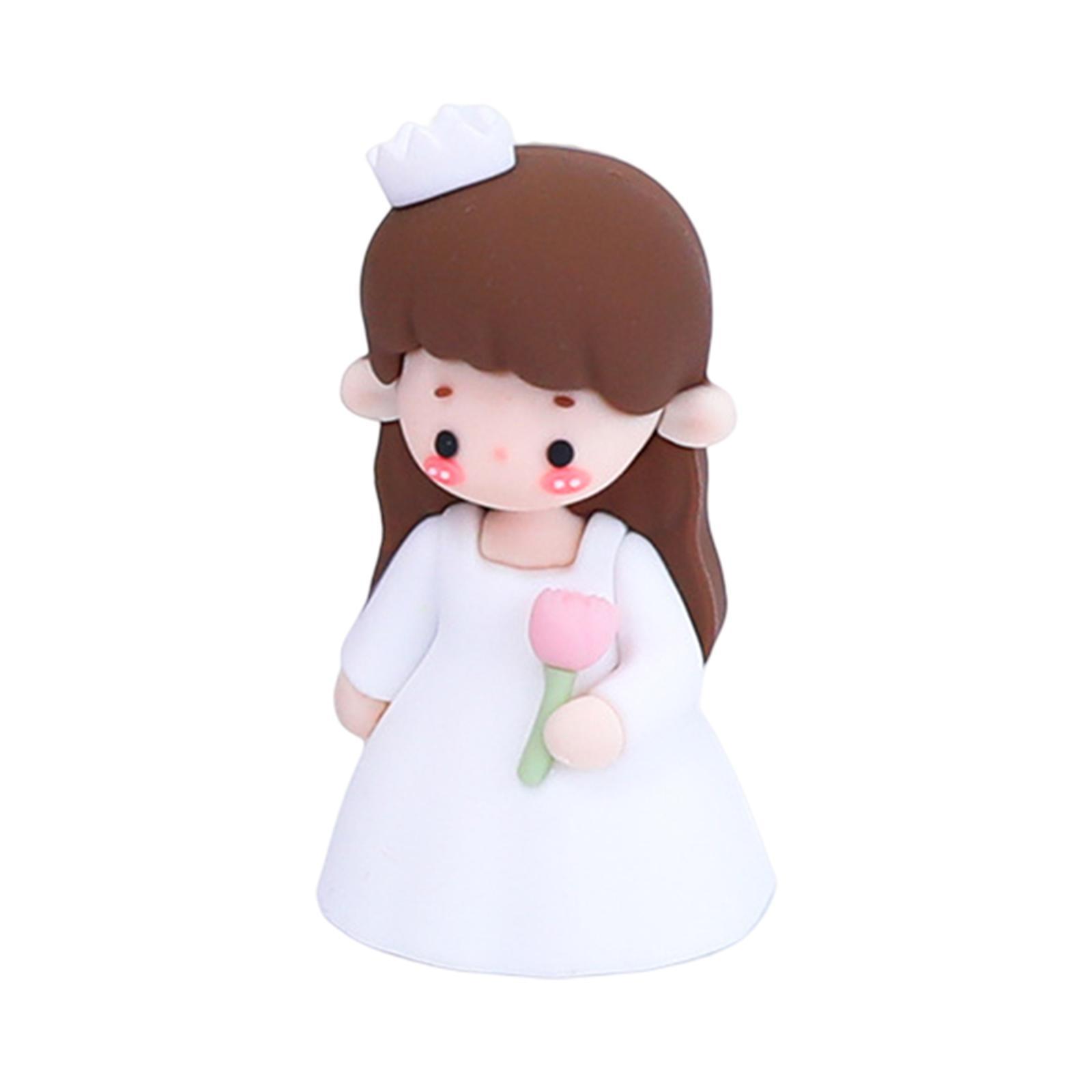 Doll Statue Sculpture Gnome Love Figures for Anniversary Desktop Living Room