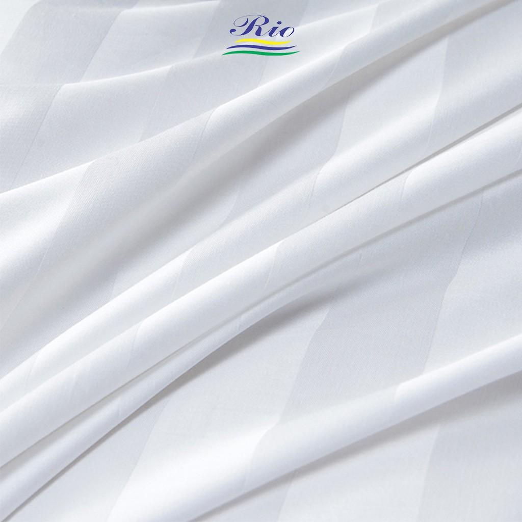 Vỏ Gối Cotton Khách Sạn Trắng Sọc Đủ Kích Thước