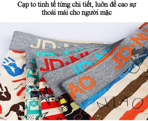 Hộp 5 Quần lót (Quần sịp) boxer nam hình sao