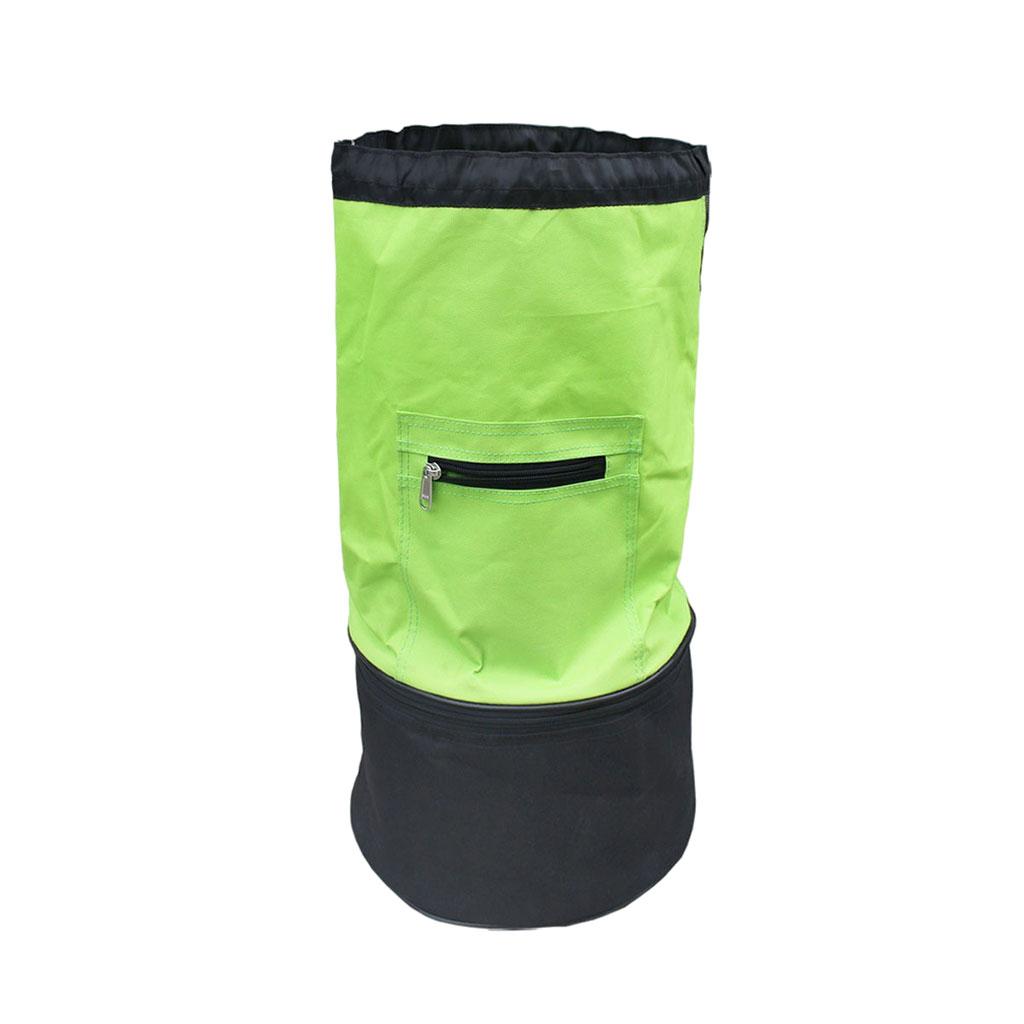 Mesh Storage Bag with Pocket Basketball Soccer Volleyball Bag Travel