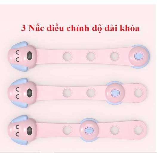 Khóa Chốt Cài An Toàn Tủ Lạnh Ngăn Kéo Cho Bé