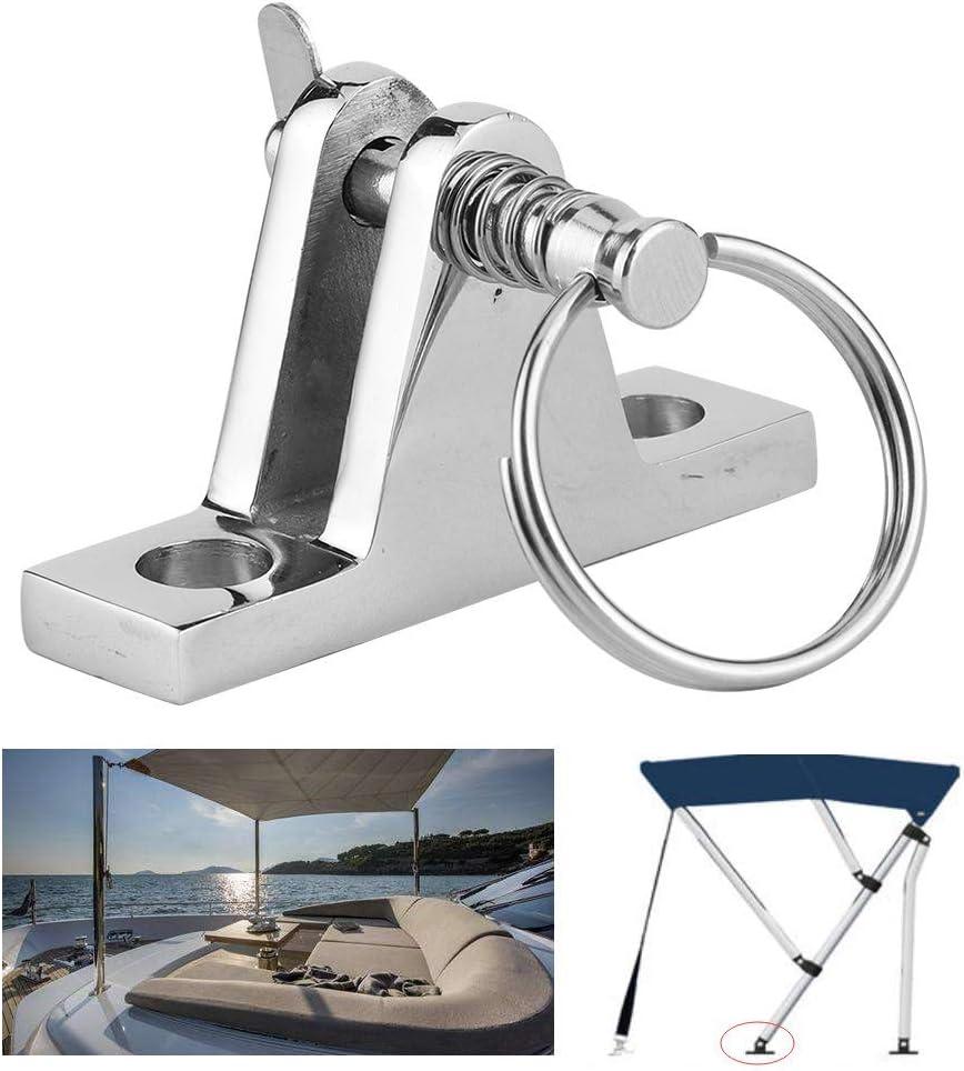 Boong Thuyền, Boong Bản Lề 90 Độ Đầu Thuyền Lắp Nhanh Chóng Phát Hành Pin Thép Không Gỉ Marine Hood Phần