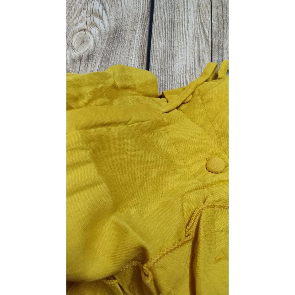 ĐẦM SUÔNG NỮ THẮT EO DÂY RÚT