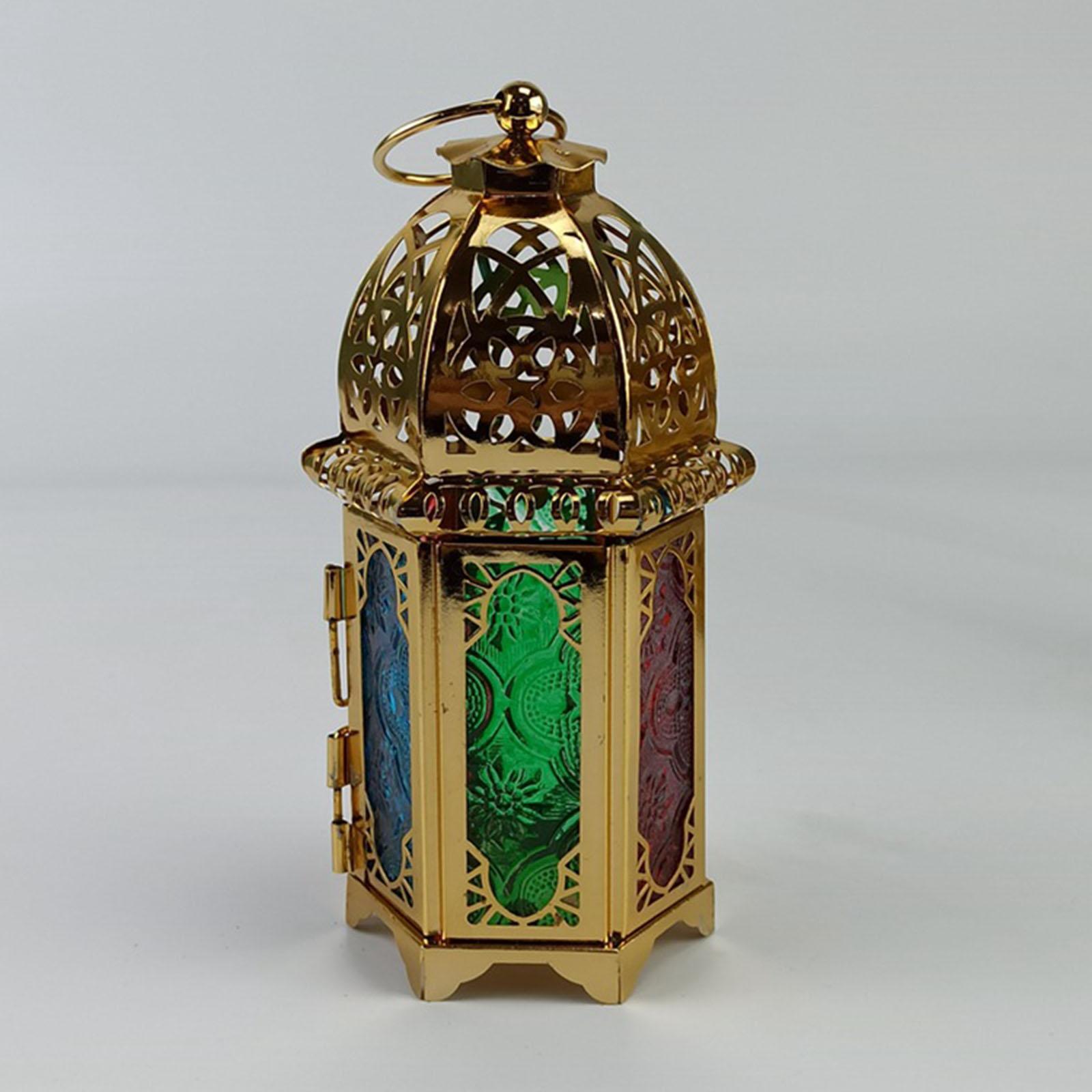 Vintage Style Candle Lantern Lamp  Party Desk Home Decor Gifts