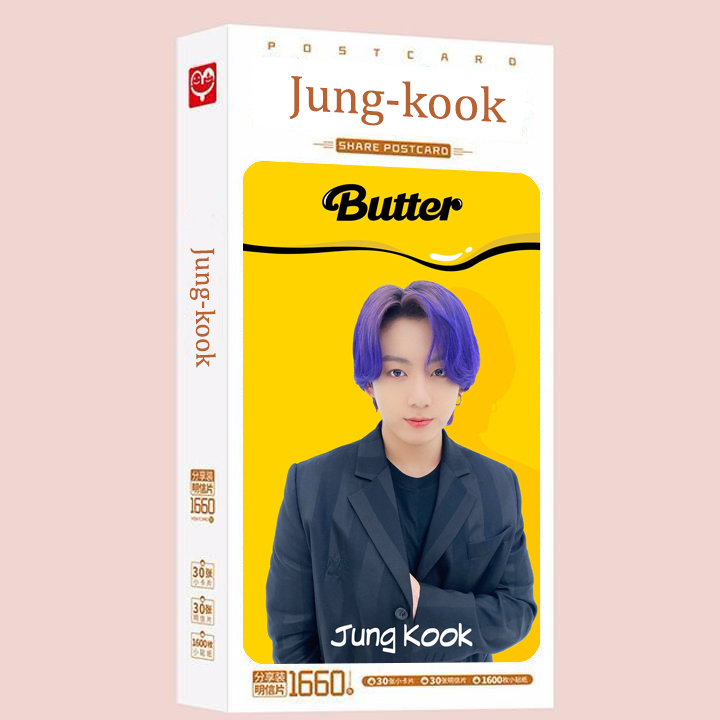 Postcard Jungkook BTS butter