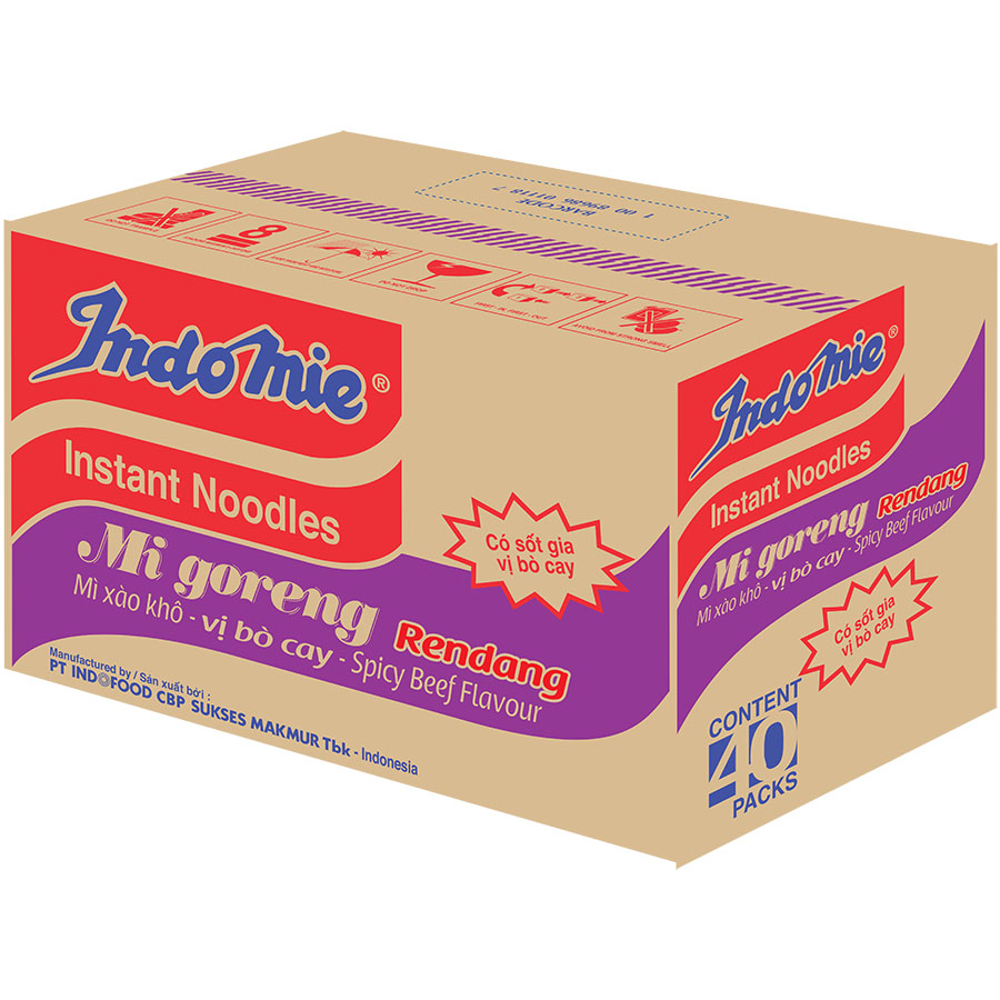 Mì Goreng Rendeng Vị Bò Cay Indomie