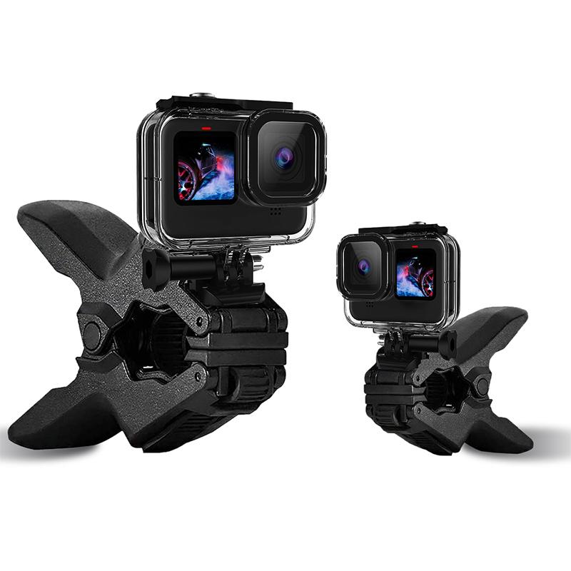 Hongdak Flex Jaws Kẹp gắn kết với giá đỡ cổ ngỗng có thể điều chỉnh cho GoPro 11 10 9 SJCAM Insta360 Phụ kiện camera hành động
