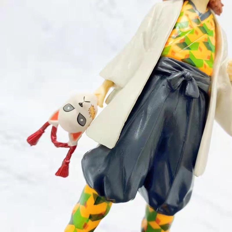 Mô hình thanh gươm diệt quỷ - mô hình kimetsu no yaiba - nhân vật sabito nezuko tanjiro zenitsu - chiều cao 16cm