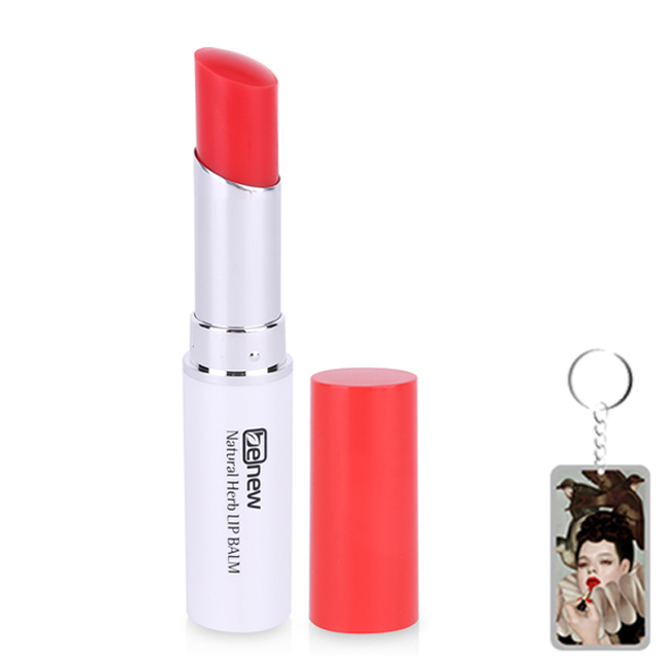 Son dưỡng có màu chống thâm môi Benew Natural Herb Lip Balm Hàn Quốc 5g + Móc khoá