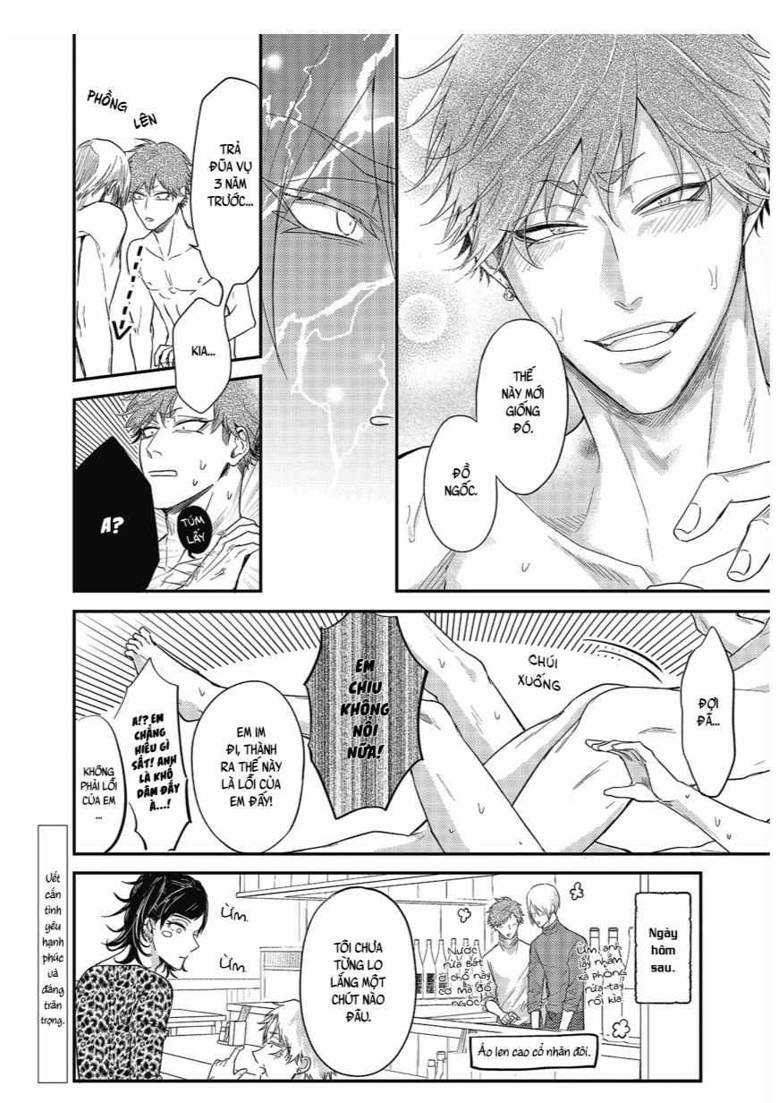 [18+] vết cắn tình yêu khô khan và giả dối chapter 6 14