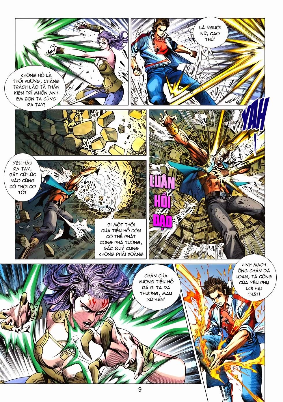 Long Hổ Môn Chapter 625 - Trang 9