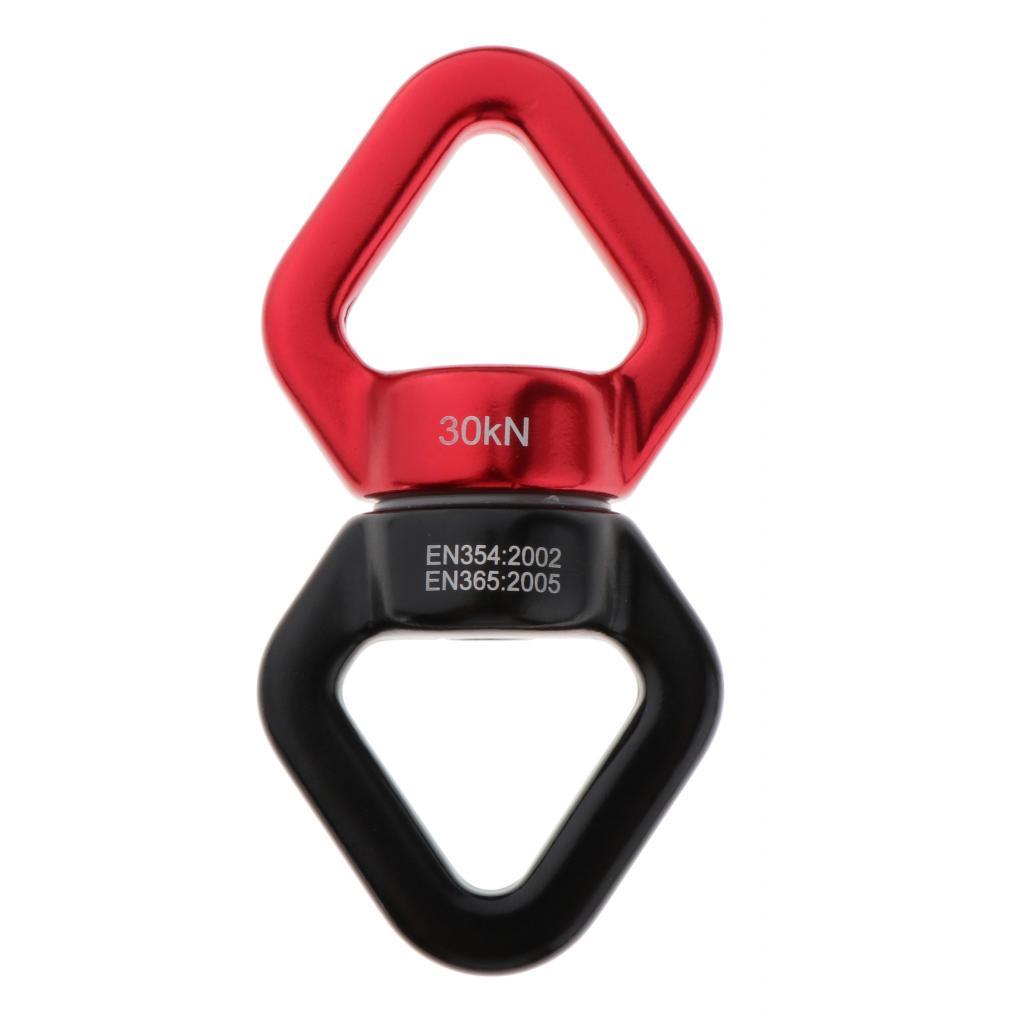 Set Of 2 Swing Swivel Rotational Rock Climbing Swivel Hanger Rope Connector