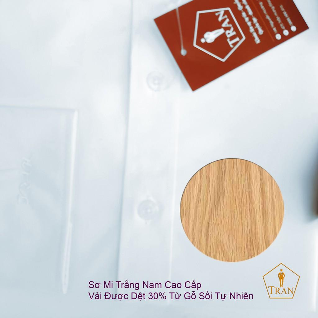 Aó Sơ Mi Trắng Nam Tay Dài Cao Cấp Làm Qùa Tặng Nam
