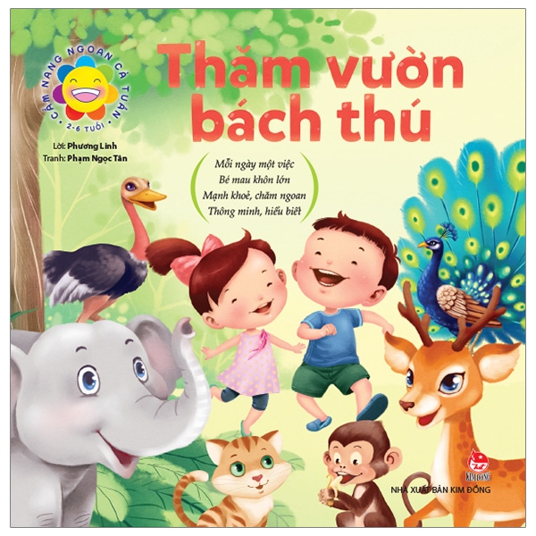 Cẩm Nang Ngoan Cả Tuần - Thăm Vườn Bách Thú (2-6 Tuổi) (Tái Bản 2019)