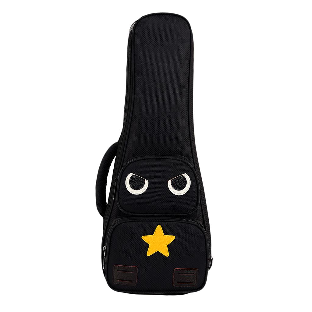 Ukulele Case Small Bass Guitar Bag Soft Cover Gig  Backpack