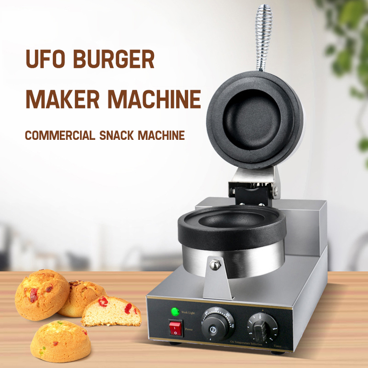 Máy Làm Burger Đĩa Bay UFO Ice Cream Hamburger Maker 220v - Tặng Công Thức Làm Bánh PVN4364