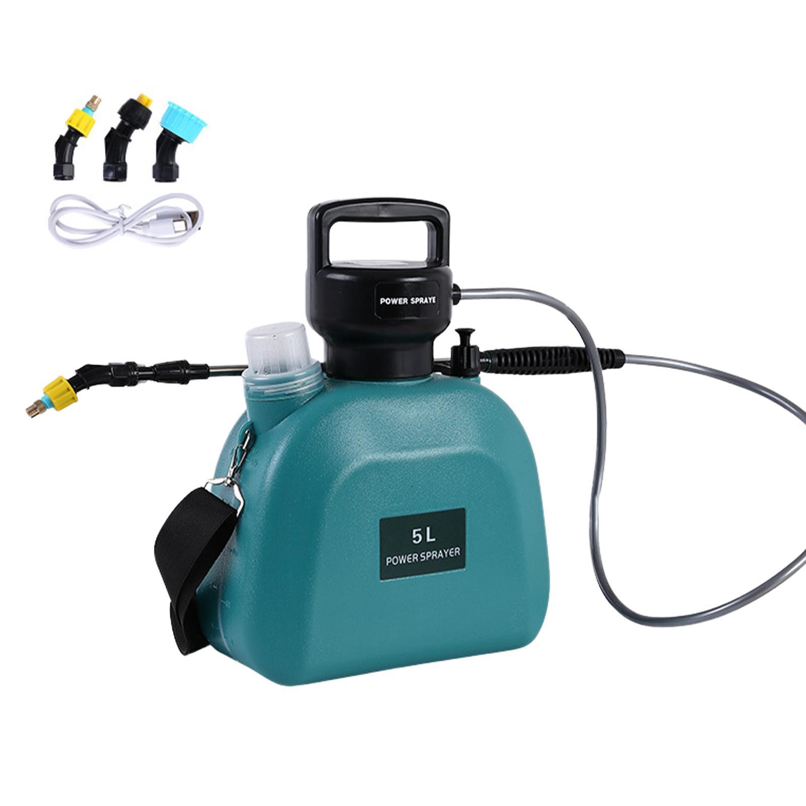 Water Sprayer Bottles Multiple Nozzles Cordless Pump Sprayer