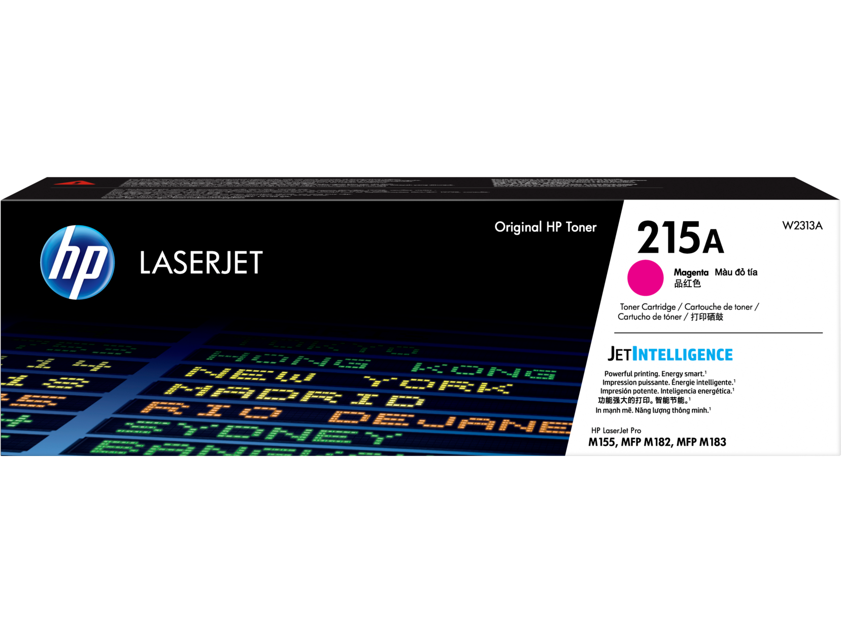 Hộp mực in laser màu hồng sẫm HP 215A dùng cho máy in LaserJet - Hàng chính hãng