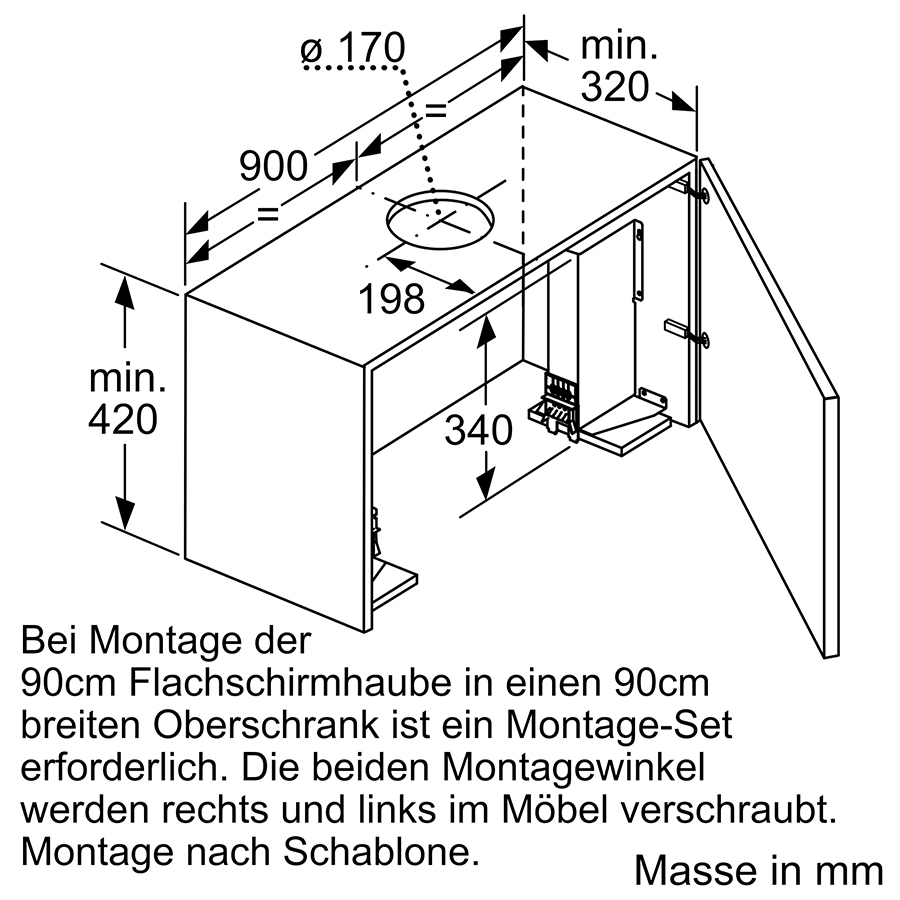 Máy hút mùi Bosch DFS097K51 - Hàng chính hãng