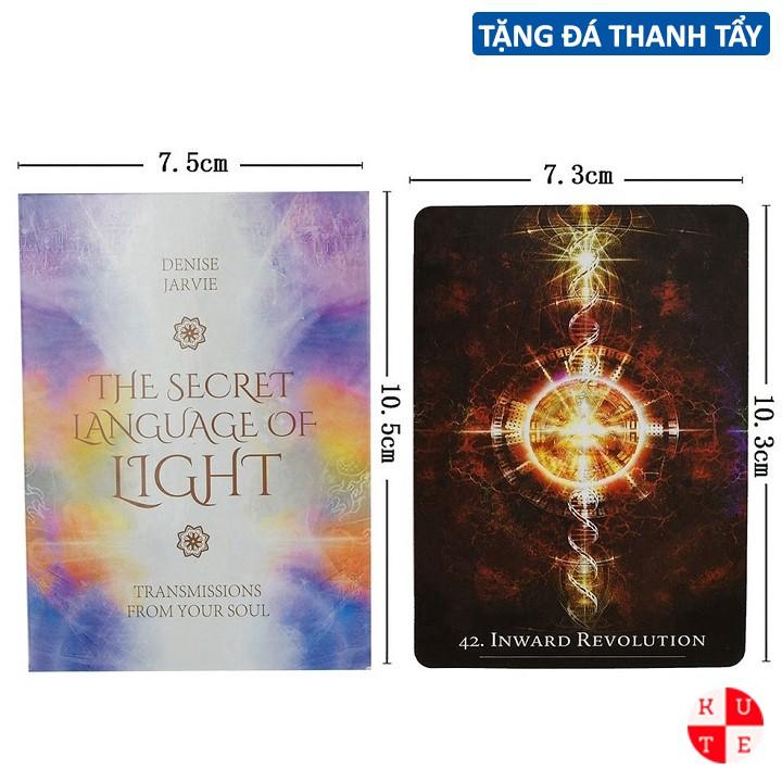 Bài Oracle The Secret Language Of Light 44 Lá Bài Tặng File Tiếng Anh Và Đá Thanh Tẩy